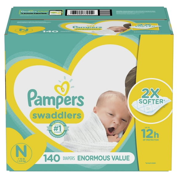 PAMPERS SWADDLERS SZ7 DPR 4X16CT DS
