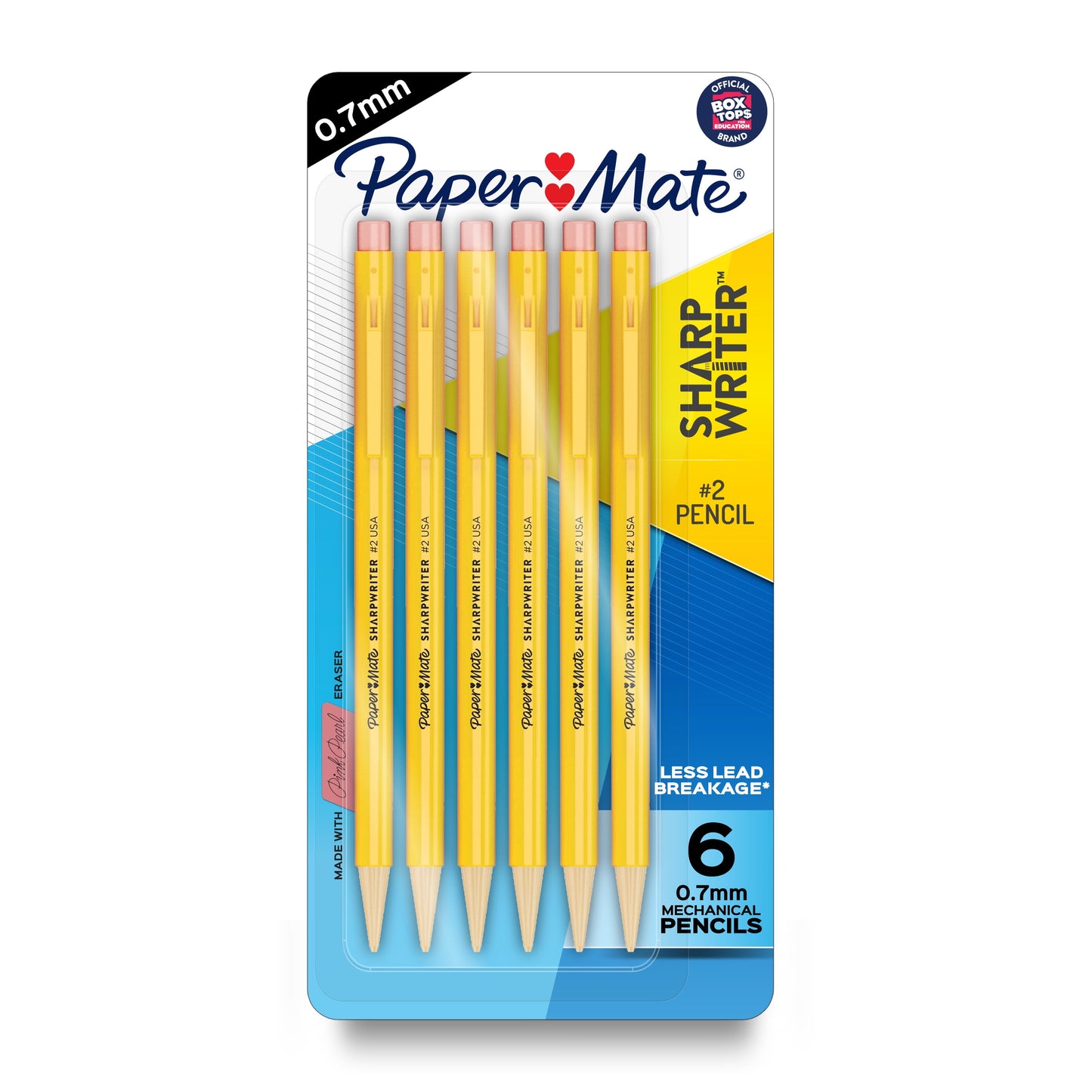 Paper Mate Sharpwriter Mechanical Pencils, 5 count