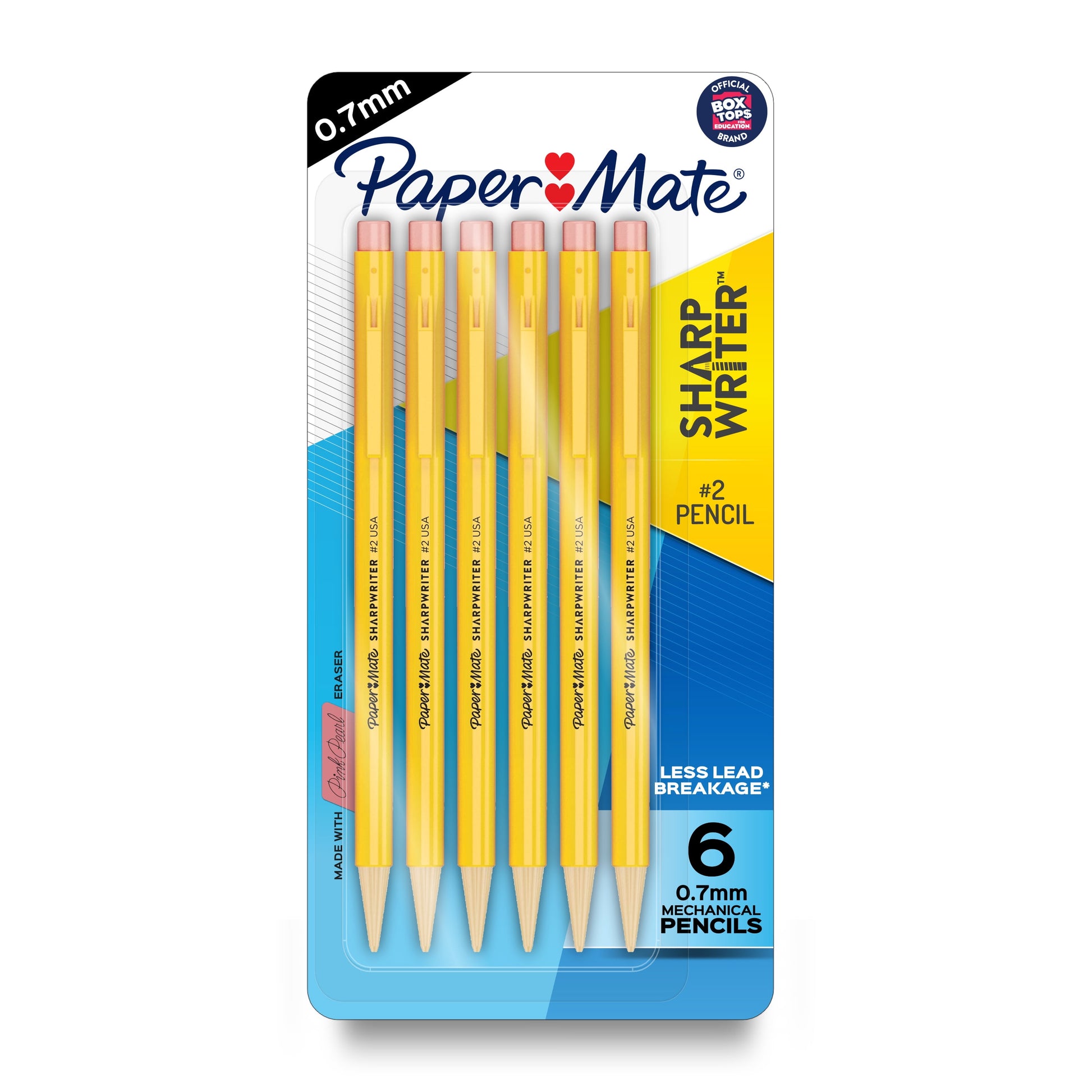 Paper Mate Sharpwriter Mechanical Pencils, 5 count