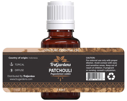 NAT TRU PATCHOULI DARK ESSNTL OIL 15 ML