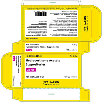 COMPRO SU 25MG 12 RECTAL