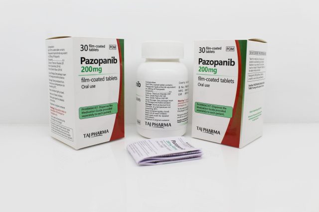 PAZOPANIB TB 200MG 120 CPLT
