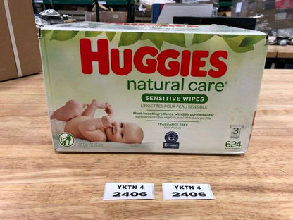 HUGGIES NATURAL CARE SENSITIVE WPE 56CT