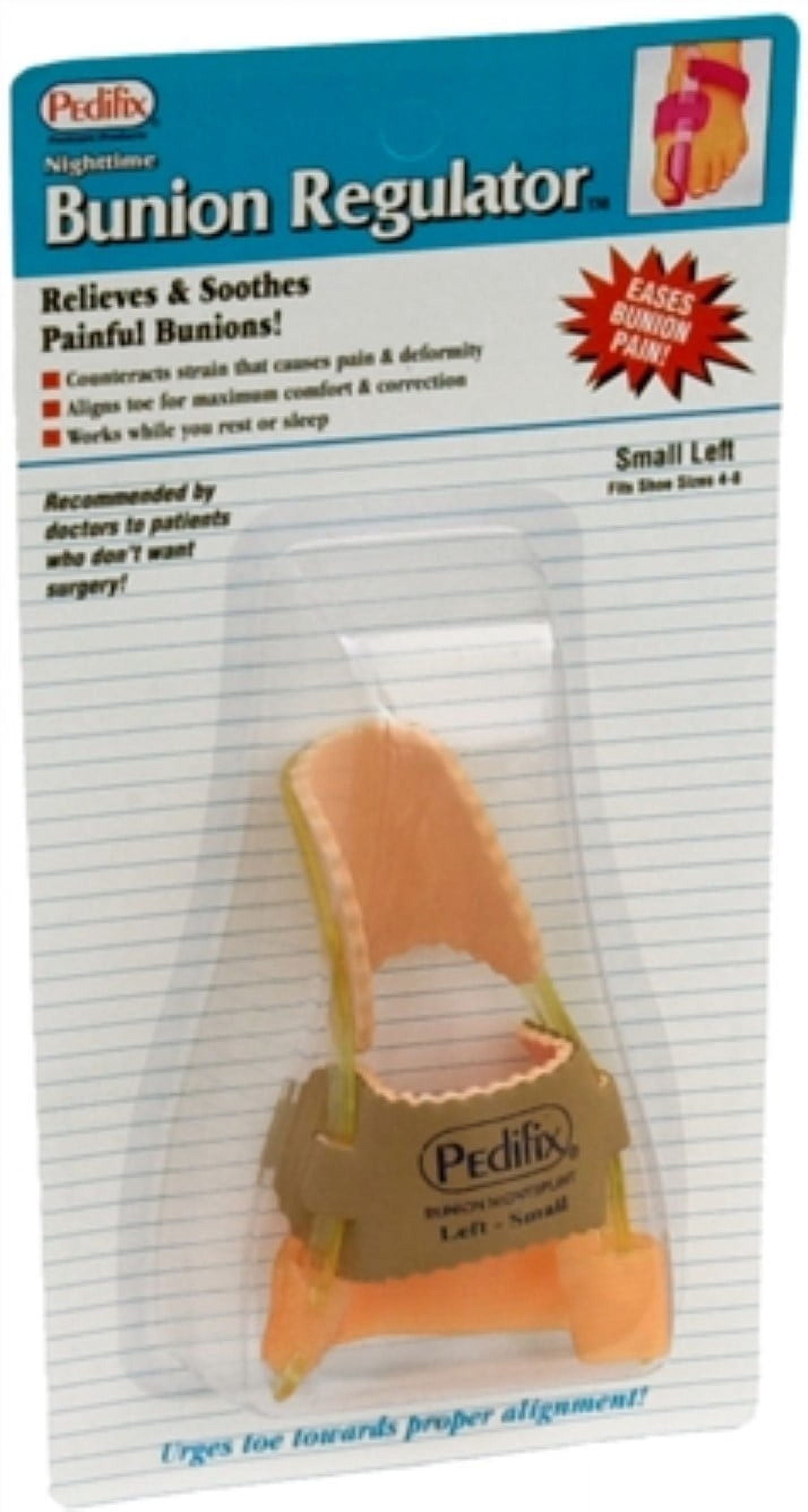 PEDIFIX NITE BUNION REGULATOR L LEFT DS