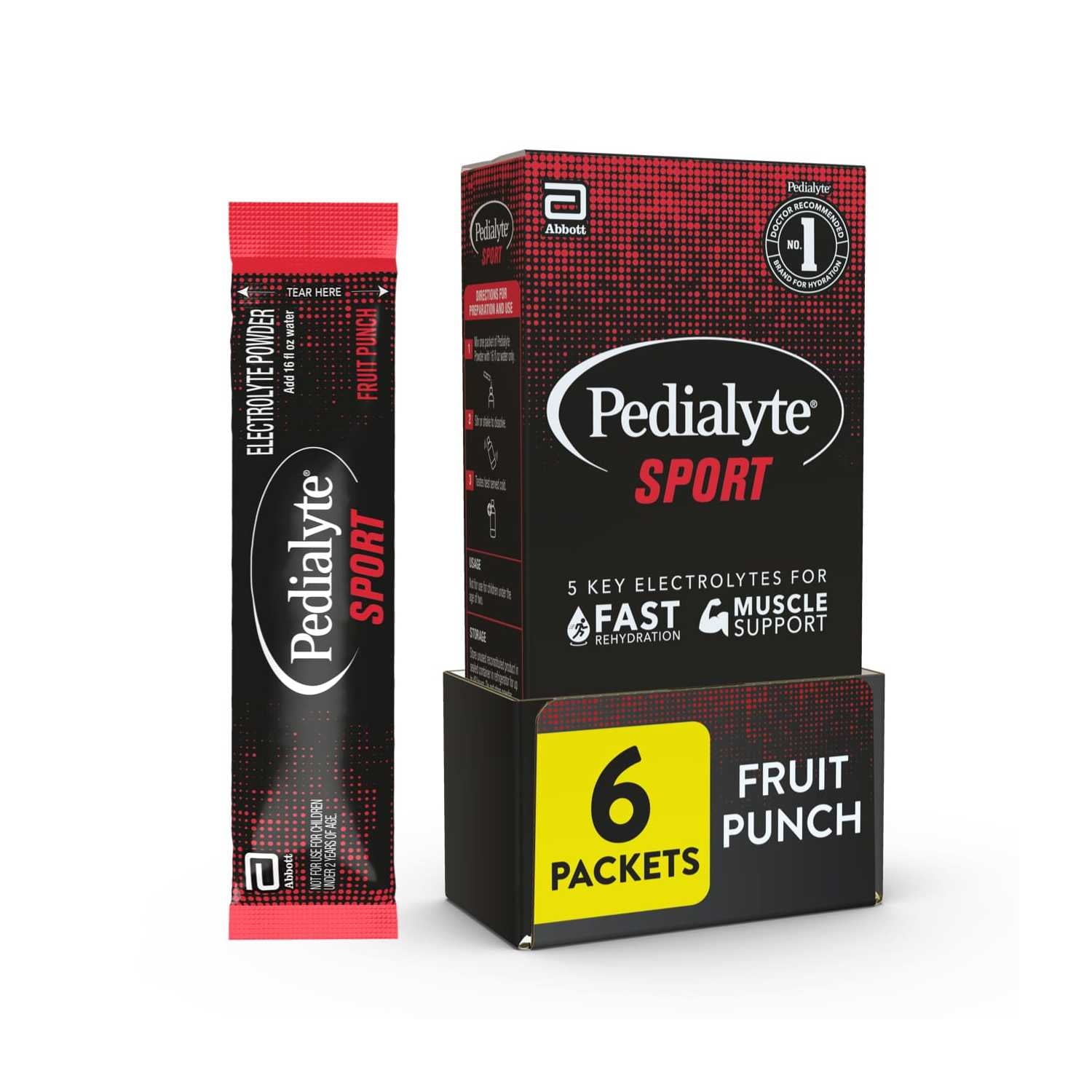 PEDIALYTE ELCTRLT SBRY LMNDE PWD 8X0.3OZ