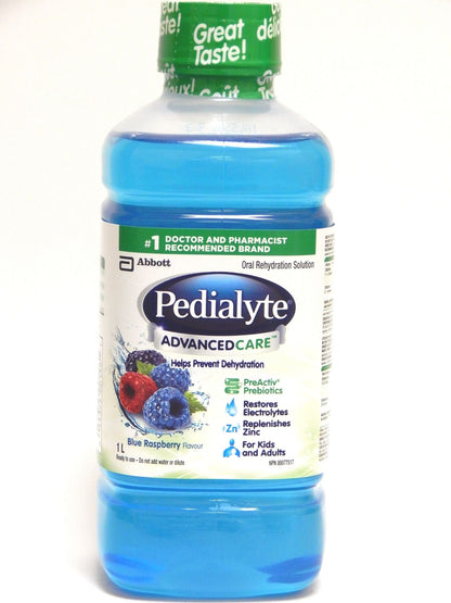 PEDIALYTE SL 1000ML BLU RASP