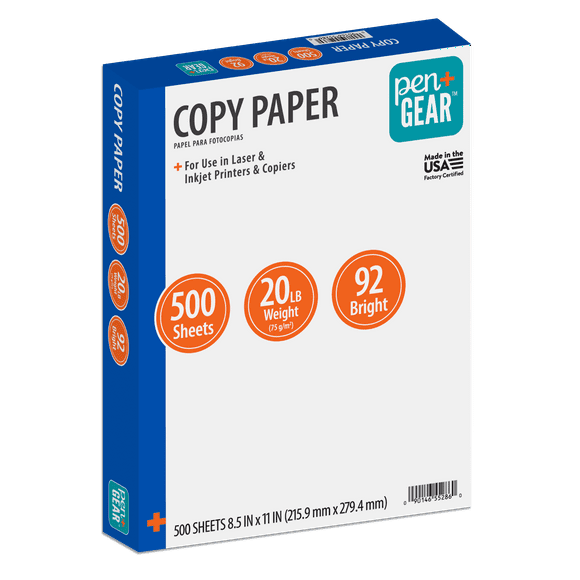 Top Flight Copy Paper Ream, 500 count
