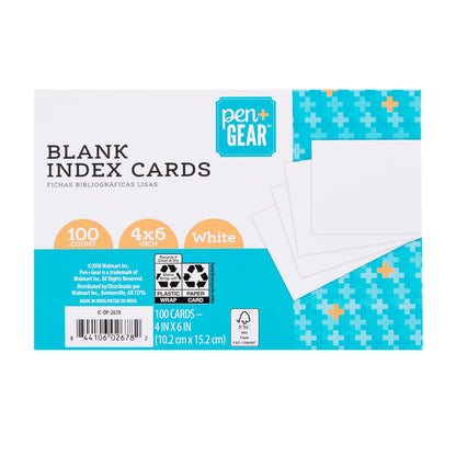 iScholar Unruled Index Cards Count 100