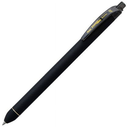 Pentel EnerGel Kuro Medium Point (0.7mm) Liquid Gel Pen - Black Inc, 4 count