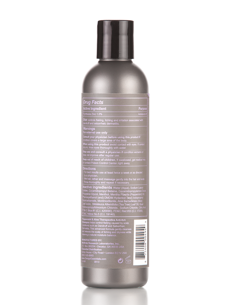 D/E PEPPERMINT & ALOE SHAM  12Z