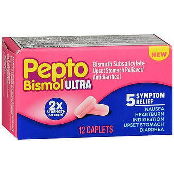 PEPTO BISMOL CAPLET ORIGINAL 24CT