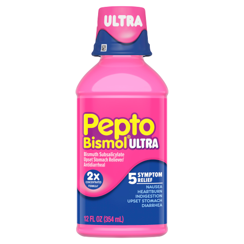 Pepto Bismol Ultra Liquid 12oz .
