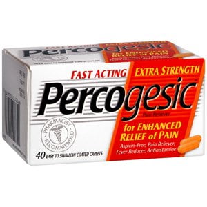 PERCOGESIC BACK PAIN CAPLET 48CT