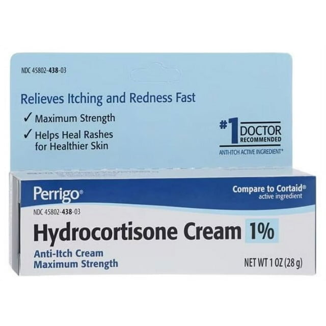 HYDROCORTISONE 1% CREAM 454GM PERRIGO