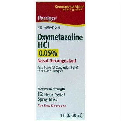 OXYMETAZOLINE 0.05% SPRAY 1OZ PERRIGO