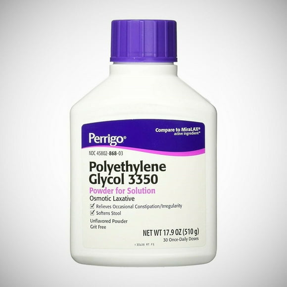 POLYETHYLEN GLYCOL 3350 POWDER 510GM PER