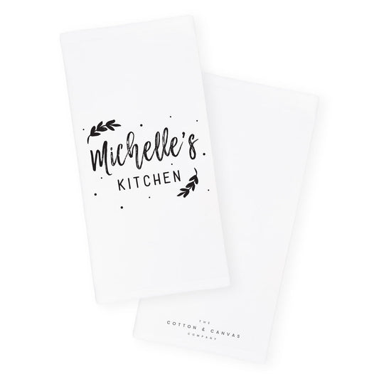 MUkitchen Designer Print Cotton Tea Towel - Wine Not