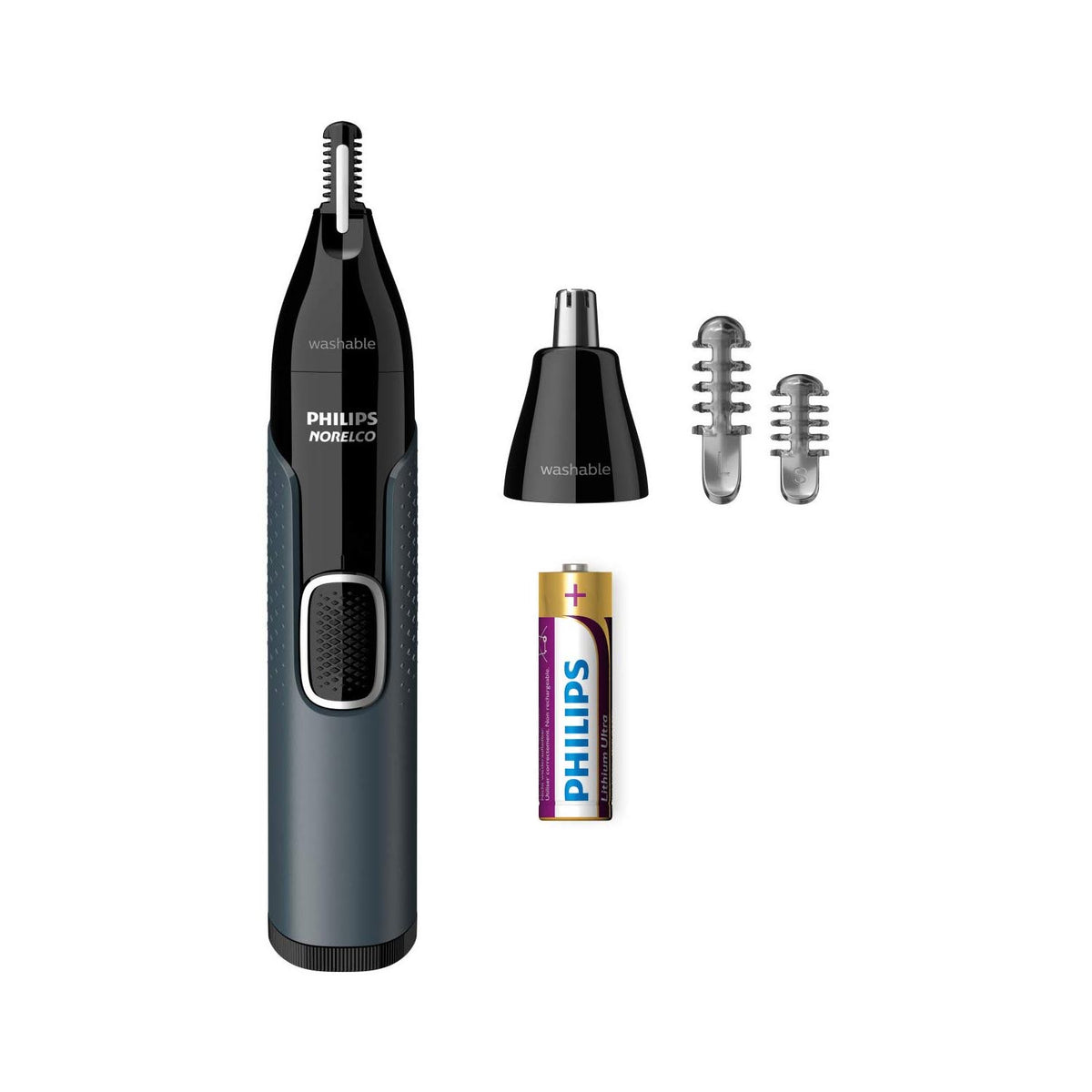 Philips Norelco Trimmer Nose 3000 Battery Powered