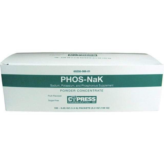 PHOS-NAK CONCENTR POWDER FRUIT S/F 100CT