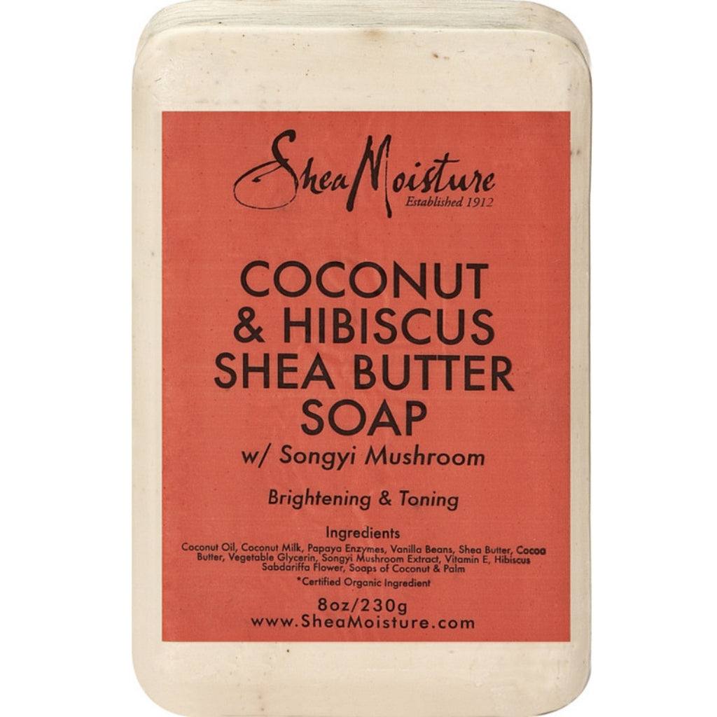 Shea Moisture Soap 8oz Bar Coconut & Hibiscus