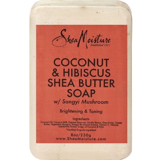 Shea Moisture Soap 8oz Bar Coconut & Hibiscus