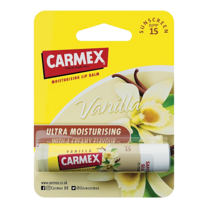 Carmex Lip Balm Stick Cupcake Batter Spf#15 0.15oz (6in)