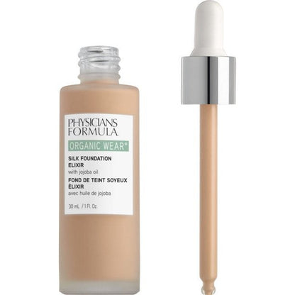 Physicians Formula Organic Wear Silk Foundation Elixir - 2 - Fair-to-Light