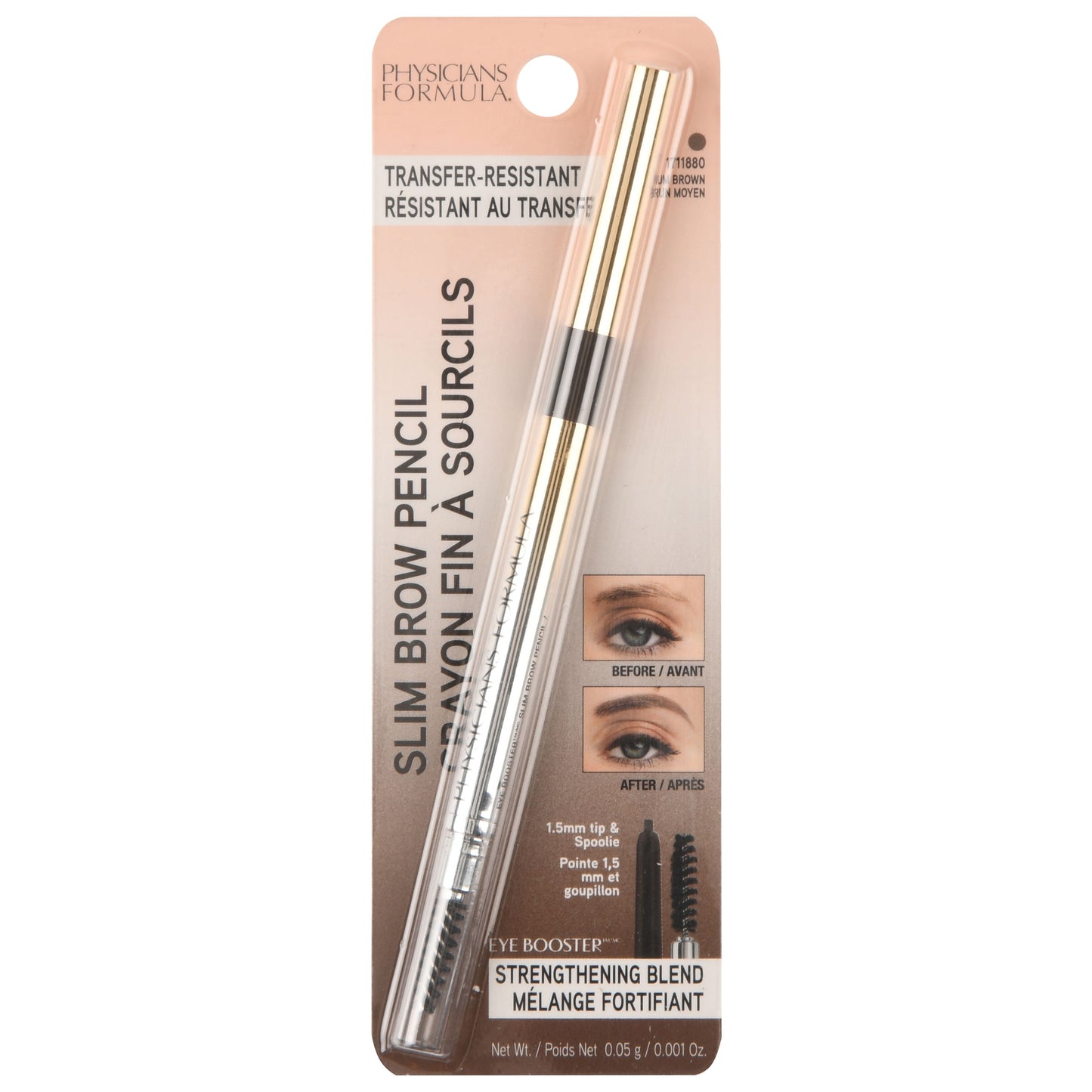 Physicians Formula Slim Brow Pencil - Medium Brown