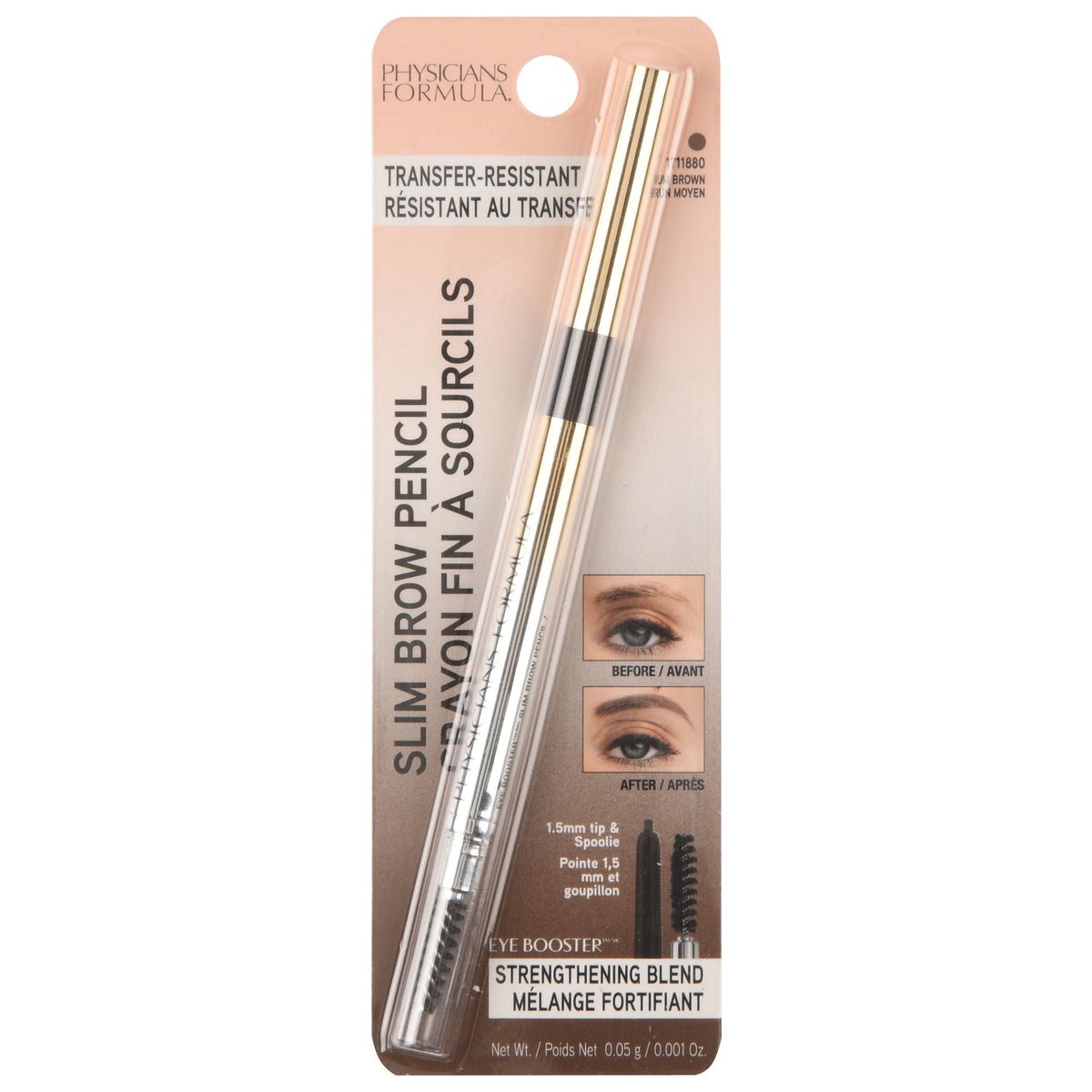 Physicians Formula Slim Brow Pencil - Medium Brown