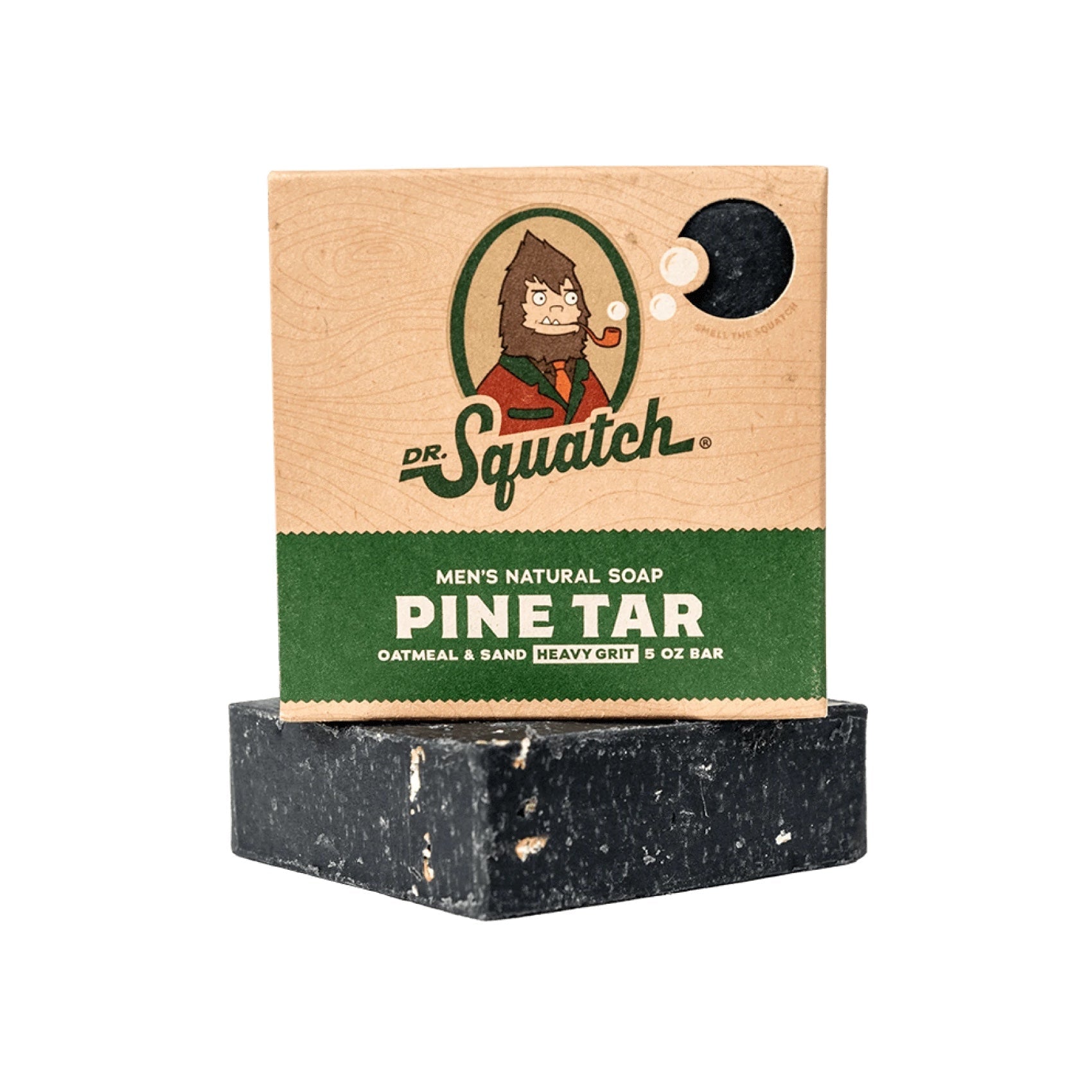 DR. SQUATCH BAR SOAP,MENS,PINE TAR