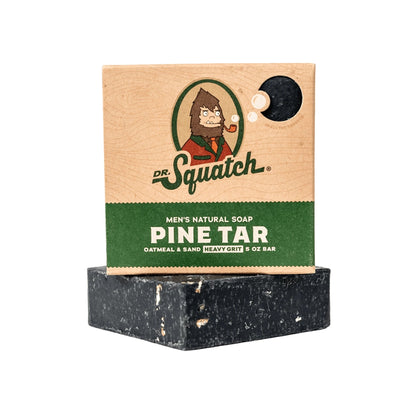 DR. SQUATCH BAR SOAP,MENS,PINE TAR