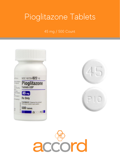 PIOGLITAZONE HCL TB 45MG 30