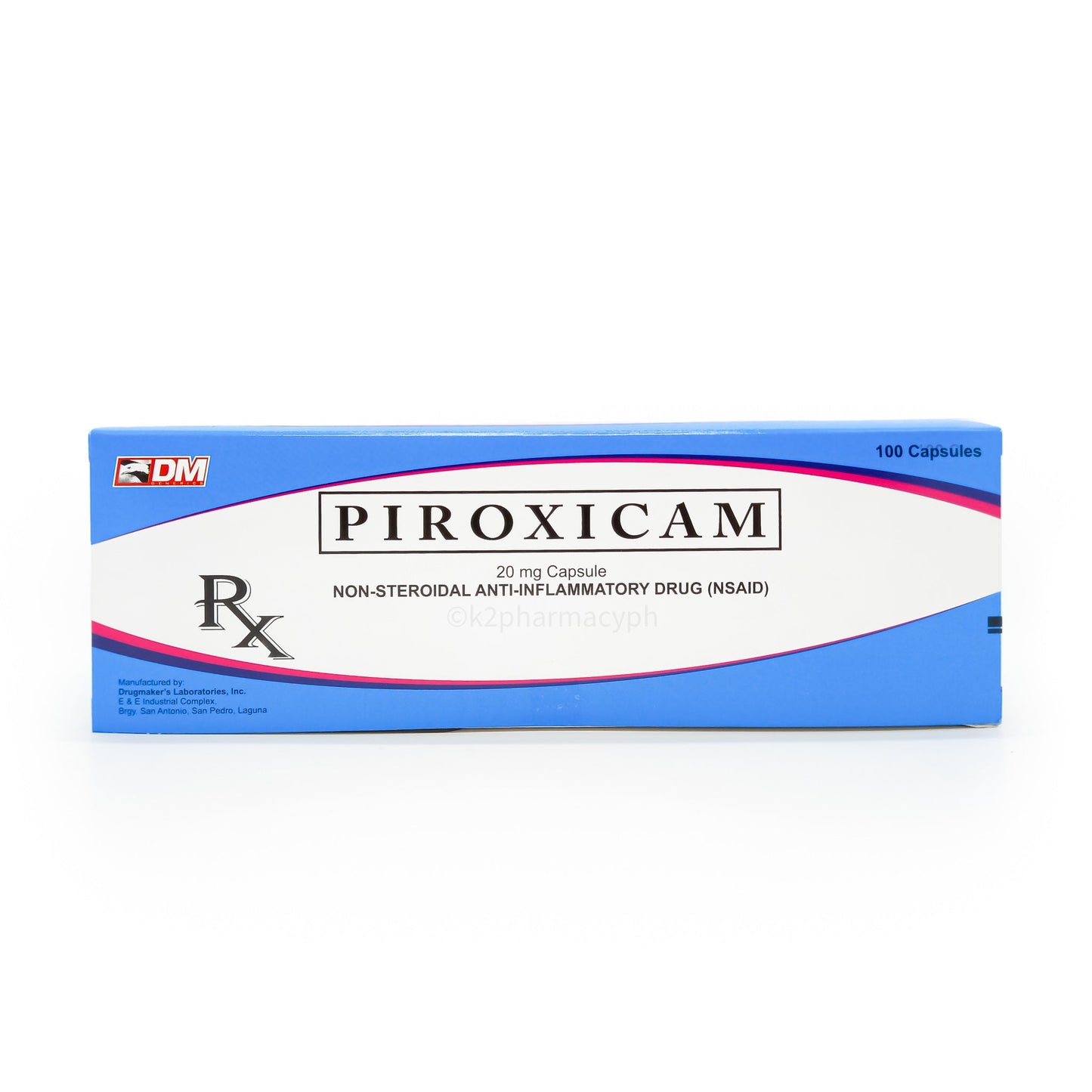PIROXICAM CP 10MG 100