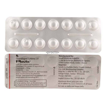 PLAVIX TB 75MG 90