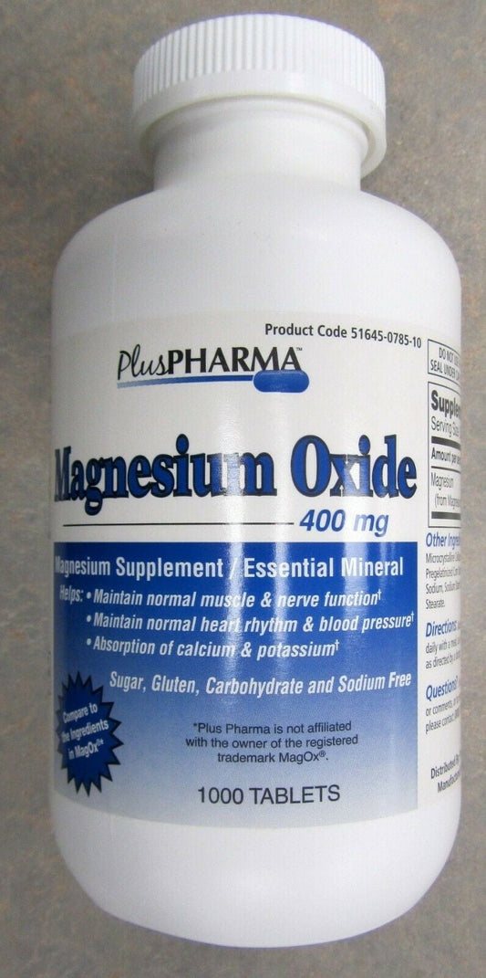 MAGNESIUM OXIDE 400MG TABLET 90CT 21CENT