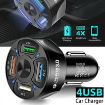 Brooklyn Audio Fast-Charge Dual Output Car Charge Adapter - Black