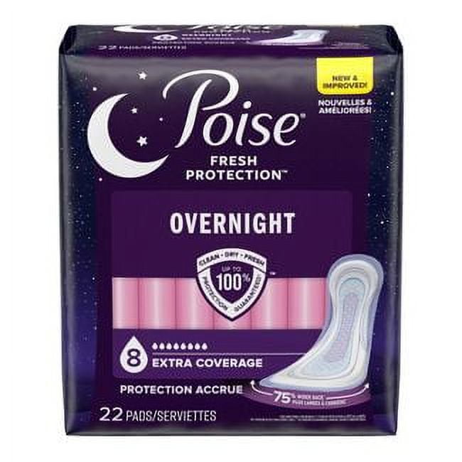 POISE PAD DAILY VERY LIGHT ABSORB 4X48CT