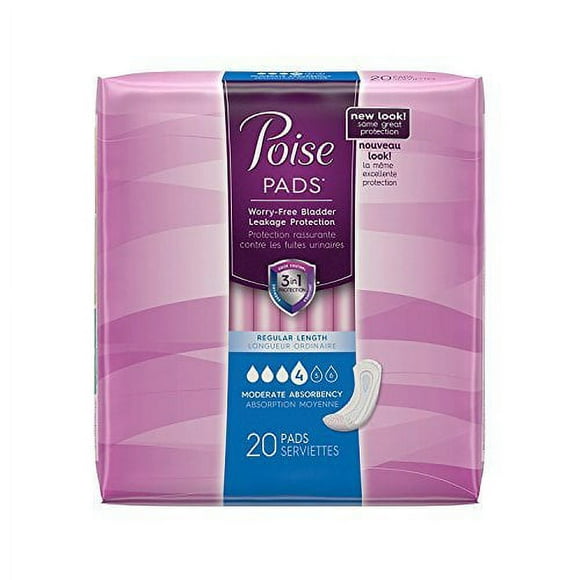 POISE ACTIVE PADS MABS PA 4X18