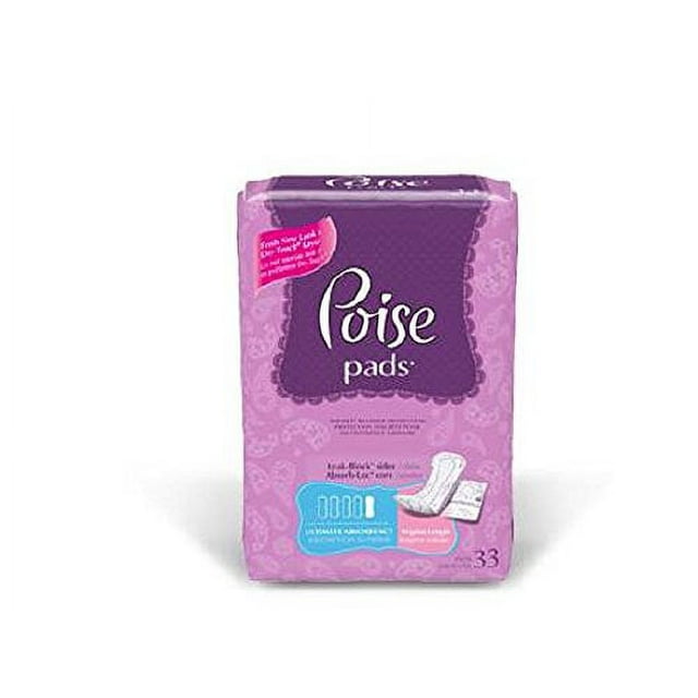 POISE LIGHT LONG PADS 4X24CT