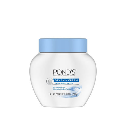 Ponds Dry Skin Cream Facial Moisturizer 10.1oz Jar