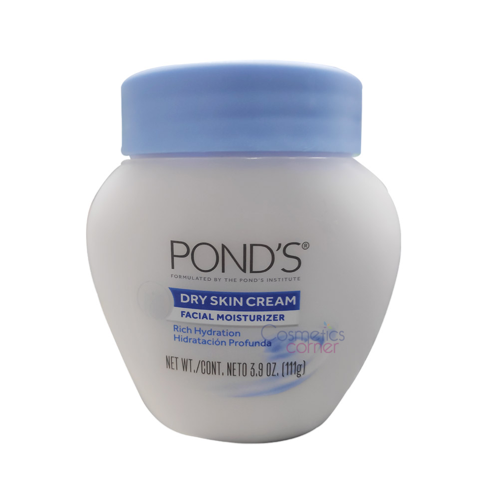 Ponds Dry Skin Cream Facial Moisturizer 10.1oz Jar
