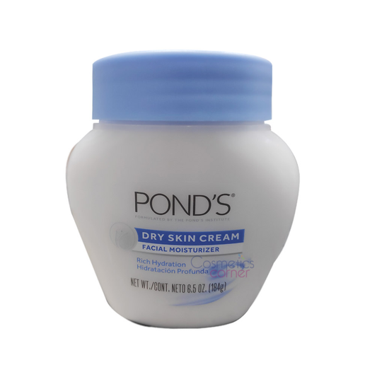 Ponds Dry Skin Cream Facial Moisturizer 10.1oz Jar