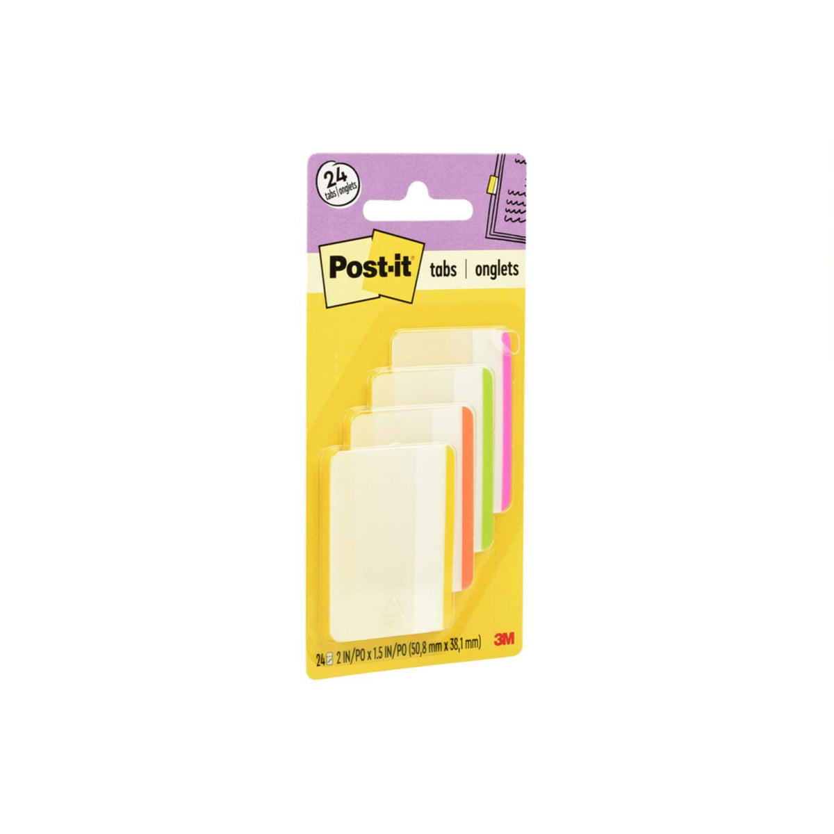 POST-IT DURABLE TABS 36 1X1.5N