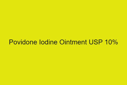 POVIDONE IODINE USP 10% ONT 28.4 GM