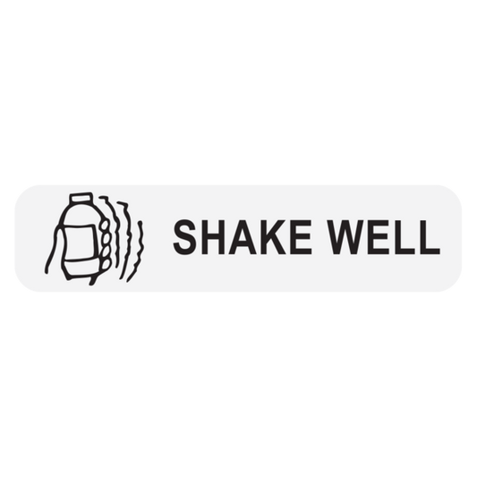 RX LABEL SHAKE WELL 1000CT