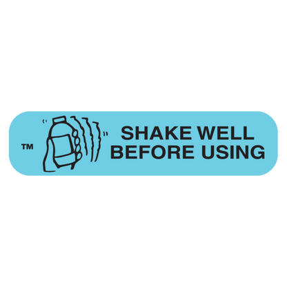 RX LABEL SHAKE WELL 1000CT