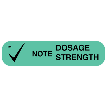 RX LABEL 1-53G NOTE DOSE STR 1000CT PDN