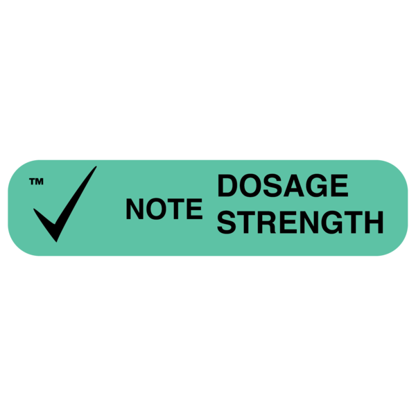 RX LABEL 40153 NOTE DOSE STR 1000CT API