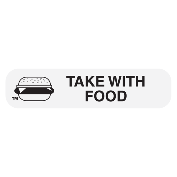 TAKE WITH FOOD LL