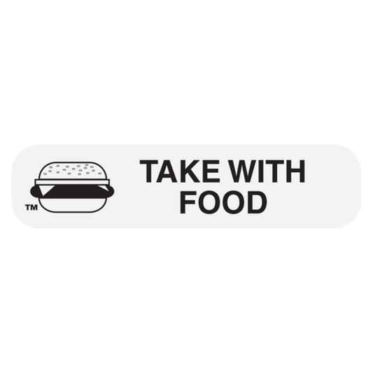 TAKE WITH FOOD LL